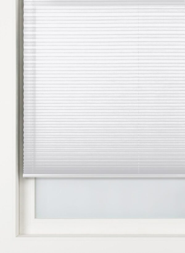 HEMA Plisse Enkel Uni Transparant Wit (wit)