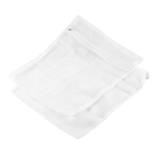 Benson Waszakjes - 2 stuks - wit - 40 x 30 cm - met rits - waszakken -