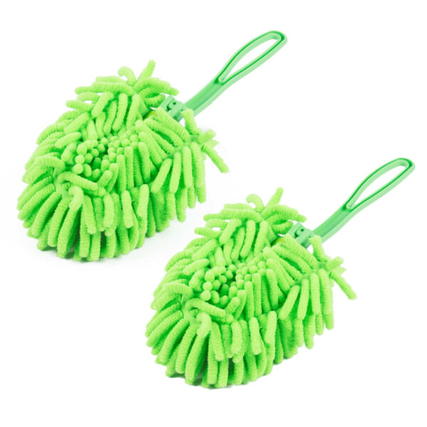 Benson Plumeau/duster - 2x - microvezel - 29 cm - machine wasbaar -
